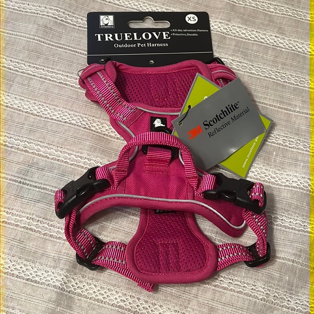 NWT  TRUELOVE OUTDOOR PET HARNESS ~ SIZE XS
